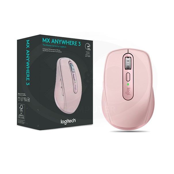 MOUSE LOGITECH MX ANYWHERE 3 BLUETOOTH ROSE