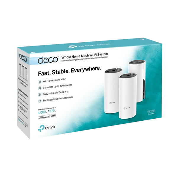 SISTEMA INALAMBRICO TP-LINK AC1200 DECO M4 3-PACK