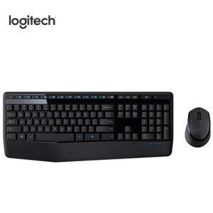 TECLADO LOGITECH + MOUSE MK345 WIRELESS USB SP BLACK (PN 920-007820)