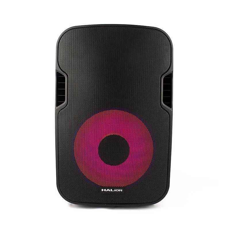 PARLANTE ACTIVO HALION PHA-15MB-ALT 15¨ 1UHF MIC BATERIA