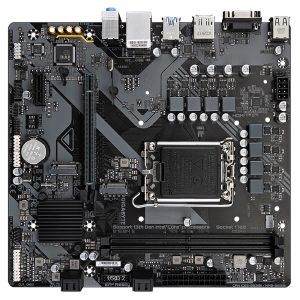 MOTHERBOARD GIGABYTE B760M E (REV. 1.0) CHIPSET INTEL B760, LGA1700, MATX