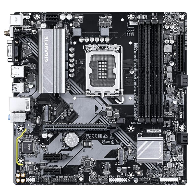 MOTHERBOARD GIGABYTE B760M D3HP WIFI6, CHIPSET INTEL B760, LGA1700, MATX