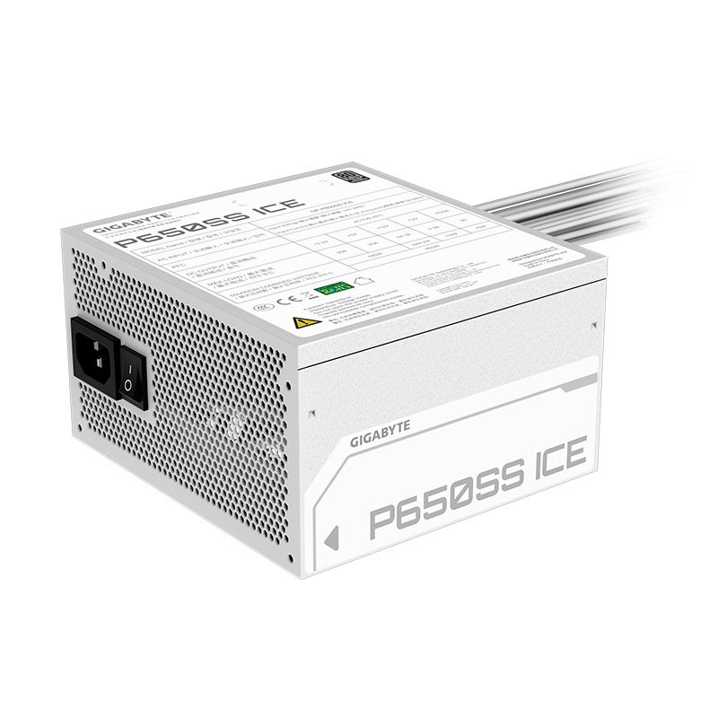 FUENTE DE ALIMENTACION GIGABYTE P650SS ICE , 650W, 80 PLUS SILVER, ATX