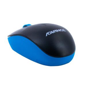MOUSE INALAMBRICOS ADV-1238S, USB, 3 BOTONES, AZUL