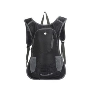MOCHILA DE HIDRATACIÓN TEROS TE-9034BK, INCLUYE BOLSA DE AGUA DE 2L, POLIESTER, NEGRO