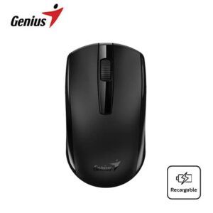 MOUSE GENIUS ECO-8100 RECARGABLE WIRELESS BLUEEYE BLACK (31030046400)