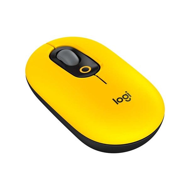 MOUSE LOGITECH POP BLUETOOTH BLACK/YELLOW