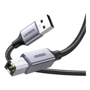 CABLE DE IMPRESORA USB-B A USB-A 2.0 UGREEN 3 MTS