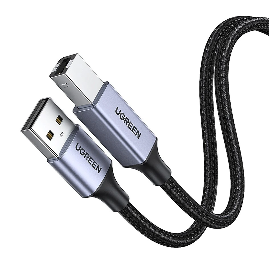 CABLE DE IMPRESORA USB-B A USB-A 2.0 UGREEN 3 MTS