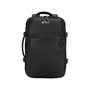 MOCHILA TEROS TE-9025BK, NYLON, 15.6" NEGRO
