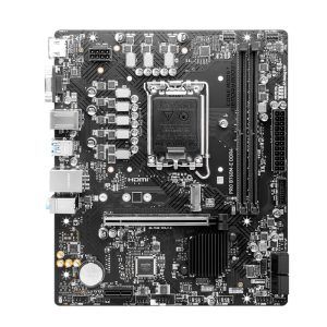 MOTHERBOARD MSI PRO PRO B760M-E DDR4, CHIPSET INTEL B760, LGA1700, MICRO ATX