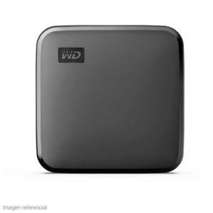 DISCO DURO SOLIDO EXTERNO WESTERN DIGITAL ELEMENTS SE SSD PORTATIL 2TB, USB 3.0