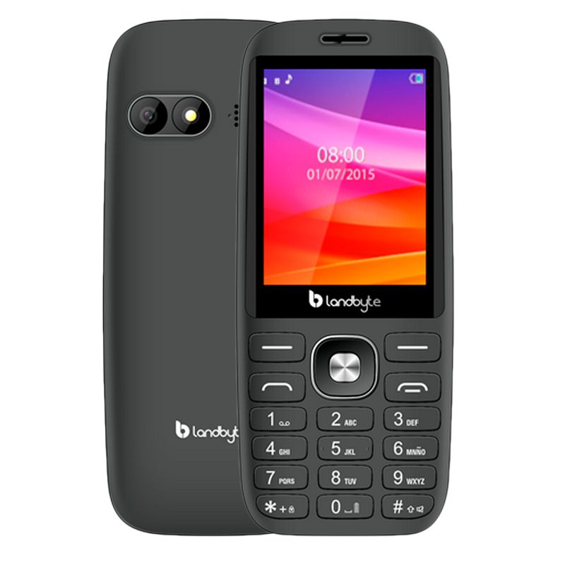 TELEFONO CELULAR BASICO 4G LANDBYTE LT1418, 2.8,DUAL SIM, RADIO FM, DESBLOQUEADO