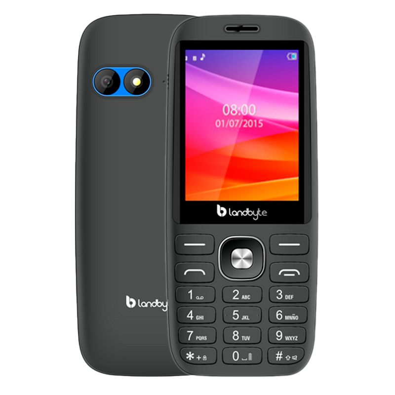 TELEFONO CELULAR BASICO 4G LANDBYTE LT1418, 2.8,DUAL SIM, RADIO FM, DESBLOQUEADO TELEFONO CELULAR BASICO 4G LANDBYTE LT1418, 2.8,DUAL SIM, RADIO FM, DESBLOQUEADO