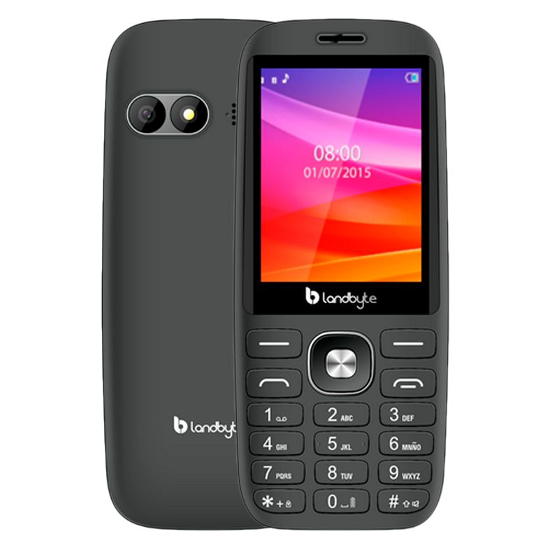 TELEFONO CELULAR BASICO 4G LANDBYTE LT1418, 2.8,DUAL SIM, RADIO FM, DESBLOQUEADO