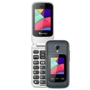 TELEFONO CELULAR FLIP 4G LANDBYTE LT1448, 1.77, DUAL SIM, RADIO FM, DESBLOQUEADO