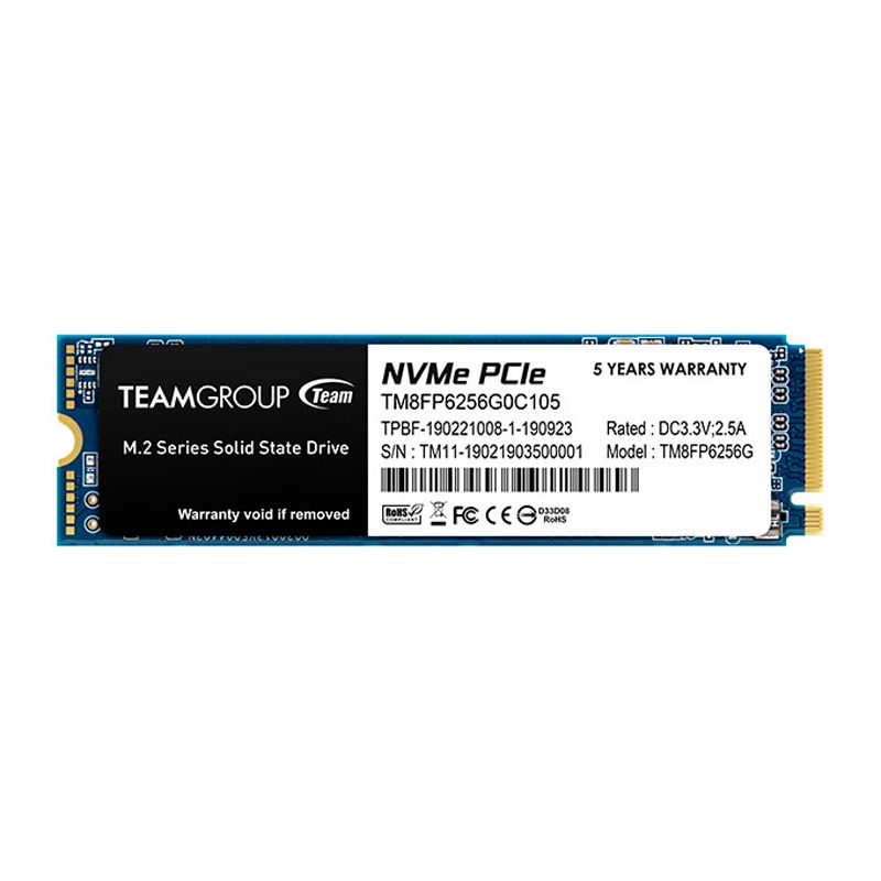 UNIDAD DE ESTADO SOLIDO NVME MP33 M.2 PCIE SSD, 256GB, PCIE 3.0 X4