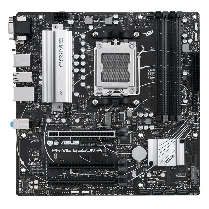 MOTHERBOARD ASUS PRIME B650M-A II , CHIPSET AMD B650, SOCKET AM5, MATX