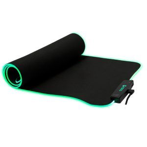 MOUSE PAD GAMER TEROS TE-3013G, RGB, USB A TIPO C