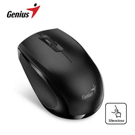 MOUSE GENIUS NX-8006S WIRELESS BLUEEYE SILENT ERGONOMICO BLACK (31030024400)