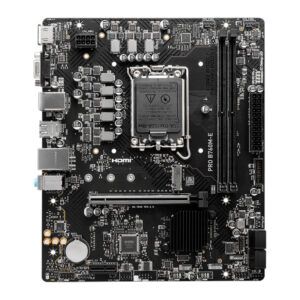 MOTHERBOARD MSI PRO B760M-E, CHIPSET INTEL B760, LGA1700, HDMI, VGA, MATX