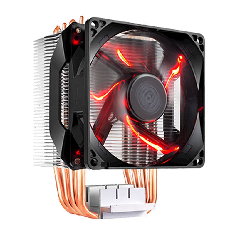 FAN COOLER MASTER HYPER H410R, LAMINAS DE ALUMINIO Y TUBOS DE COBRE FAN COOLER MASTER HYPER H410R, LAMINAS DE ALUMINIO Y TUBOS DE COBRE