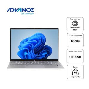 NOTEBOOK ADVANCE NV7050 14 WUXGA IPS CORE ULTRA 5 125H 4.5GHZ 16GB