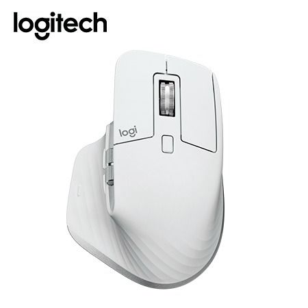 MOUSE LOGITECH MX MASTER 3S WIRELESS/BLUETOOTH 8K USB-C PALE GREY (910-006562)