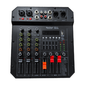 MEZCLADORA AMPLIFICADA BARETONE AJ4