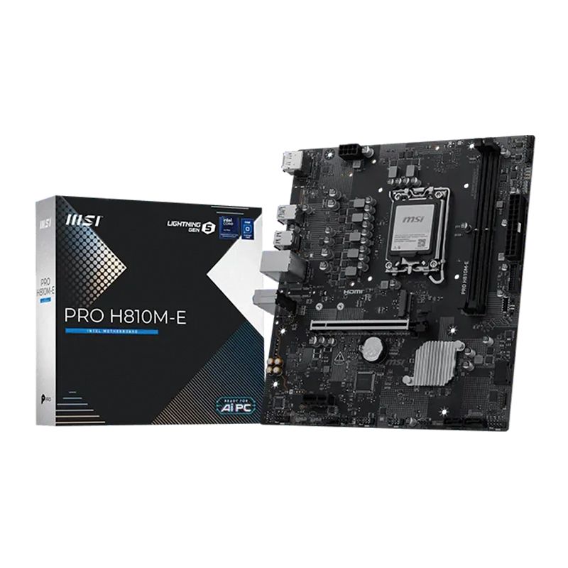 PLACA MSI PRO H810M-E S/V/L DDR5